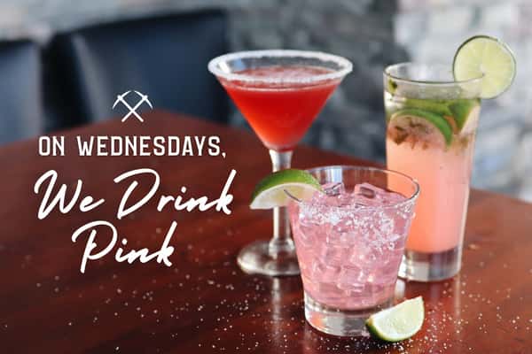 On Wednesdays, we drink pink. 💕 New drinks are right around the corner. 👀