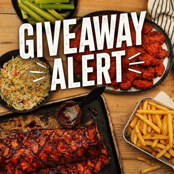 🏈 NATIONAL TAILGATE DAY GIVEAWAY! 🍖
We're bringing the MEAT to game day! One lucky fan will win a Claim Jumper Bag of Bones for their next tailgate. 🙌
HOW TO ENTER:
👍 Follow @claimjumper on Instagram
❤️ Like this post
🏈 Tag a friend in the comments you'd share your tailgate with
📸 Share your favorite team tailgate and tag us
Enter now through September 16!
Ribs. Wings. Fries. All the fixings. Consider your tailgate handled. 🏈🍖
Winner will be selected after the giveaway closes. Additional restrictions may apply.