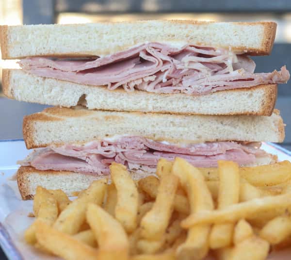 Kids Ham Sandwich & Fries