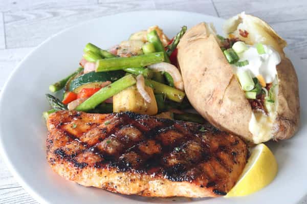 Grilled Salmon