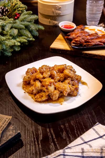 蒜香蜜汁骨 Garlic Honey Spareribs