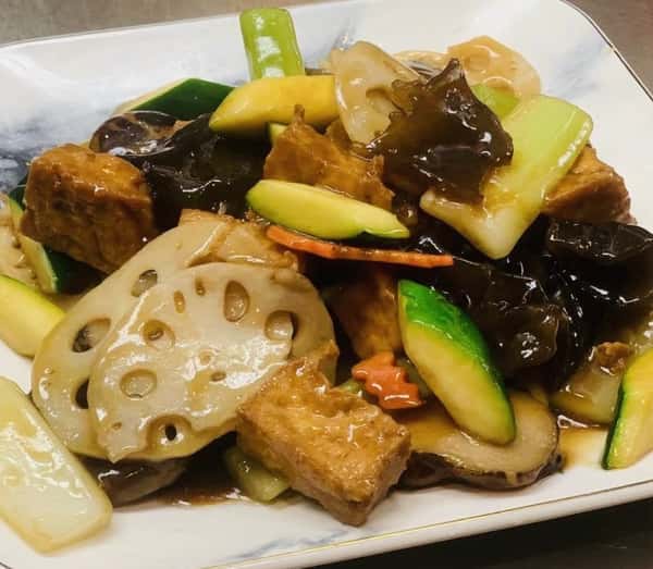 雜菜豆腐 Tofu with Mix Vegetable
