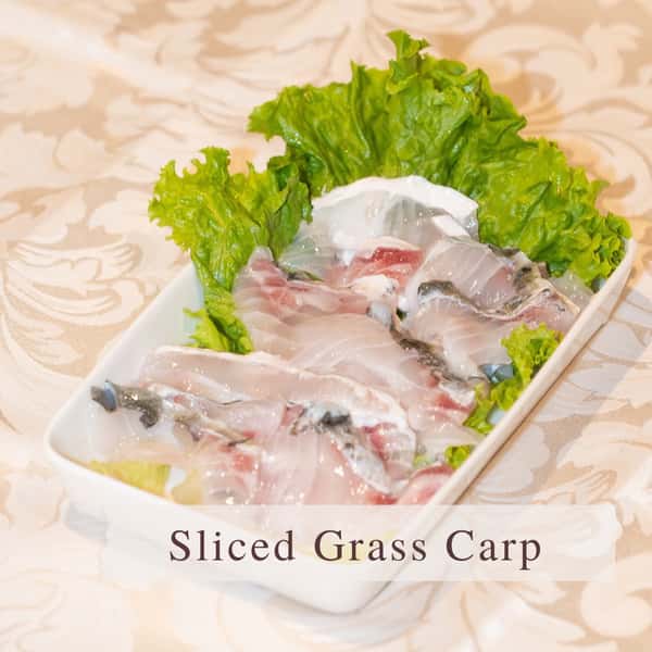 Sliced Grass Carp
