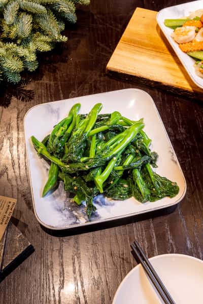 蒜蓉芥蘭 Broccoli with Garlic Sauce