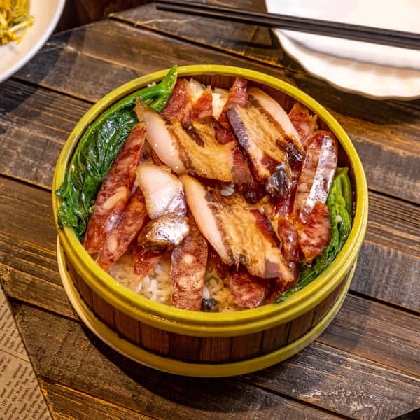 57.  荷香臘味飯 Chinese Sausage Over Rice