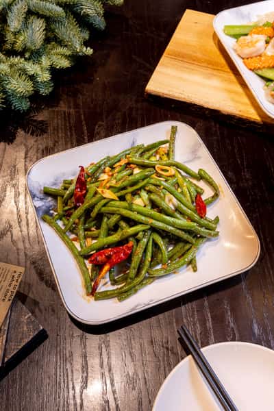 乾煸四季豆 Szechuan Style String Bean