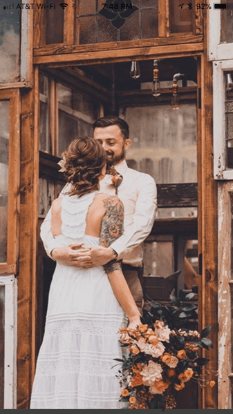 bride and groom