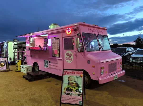 pink truck