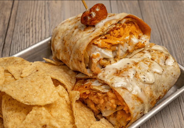 Buffalo Ranch Chicken Wrap