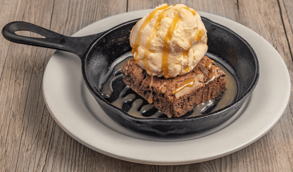 Caramel Brownie Sundae