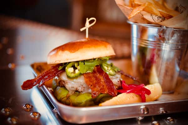 Bacon Jalapeno Manchego Burger