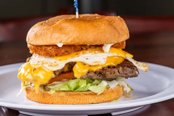 heart attack breakfast sandwich
