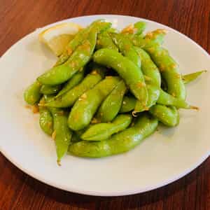 Garlic Edamame