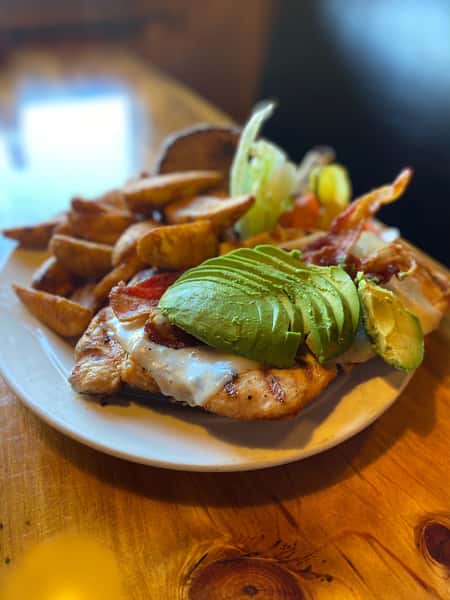 California Chicken Sandwich Lunch & Dinner Menu Rainbow Oaks