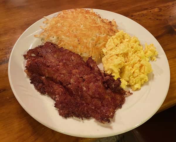 Corned Beef Hash and Eggs