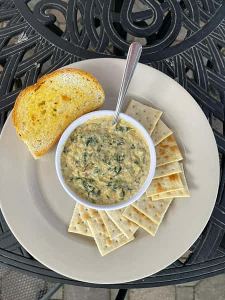 Spinach, Arti, Crab Dip