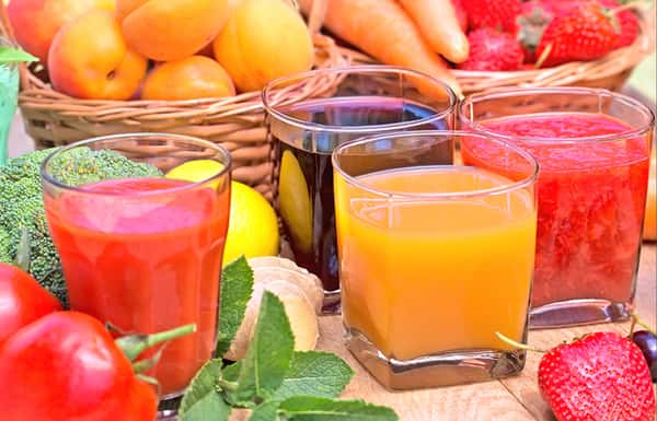 100% Natural Fruit Drinks