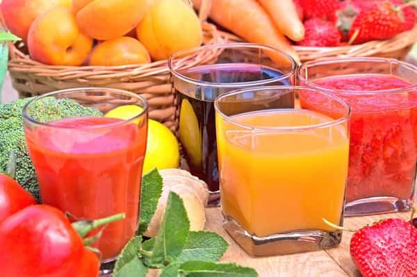 fruit and juices