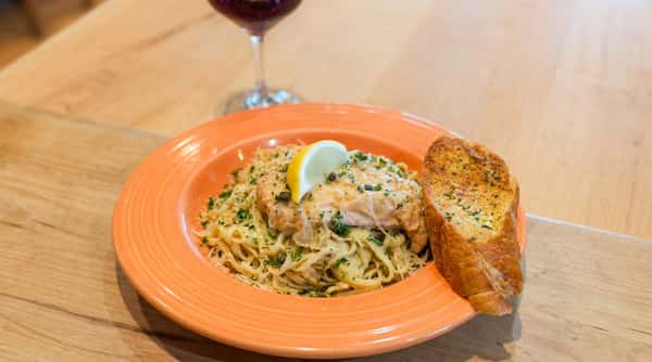 salmon pasta