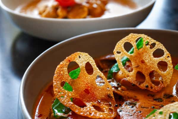 Itās all in the details...
Our Coastal Jumbo Prawn Curry is made from scratch, with intention in every step and flavor in every bite.
Reserve your Indus 2.0 experience on Resy.