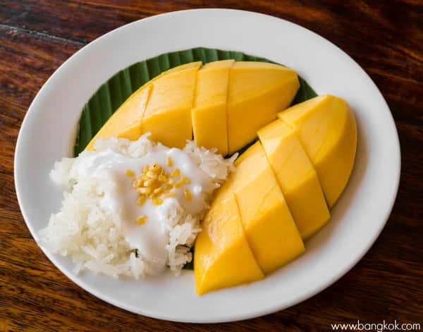 Mango with Sweet Sticky Rice