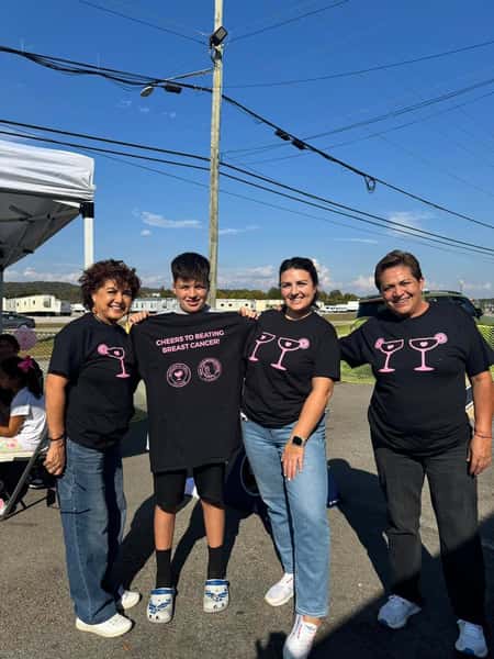Breast Cancer fundraising at the MG
