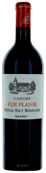 Chateau Haut-Monplasir Pur Plasir Cahors Malbec