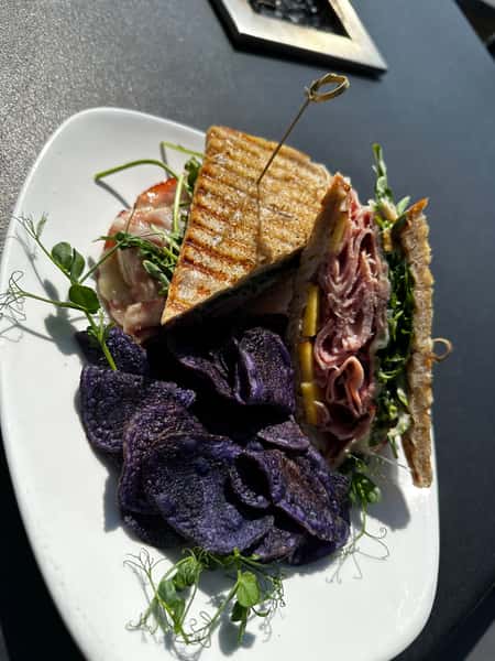 Special - Hot Honey Ham & Peach Sandwich