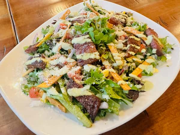 Summer Pork Belly & Roasted Corn Salad