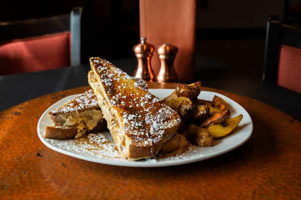 BANANAS FOSTER STUFFED FRENCH TOAST
