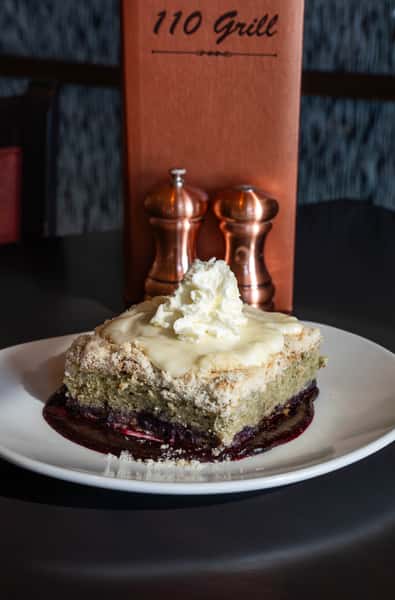 LEMON GLAZED BLUEBERRY BAKE