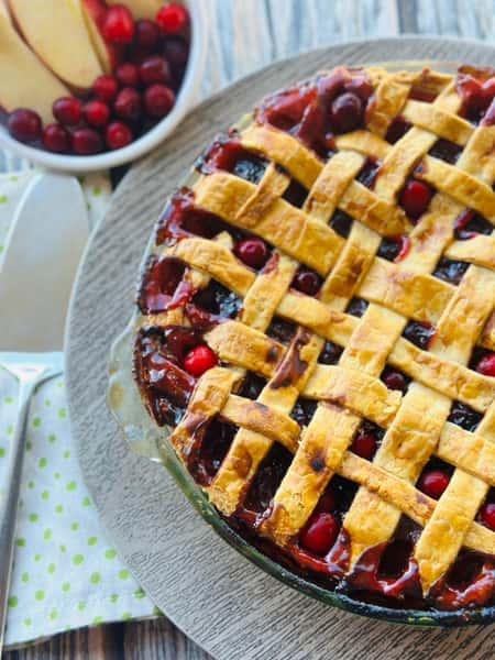Cranberry Apple Pie