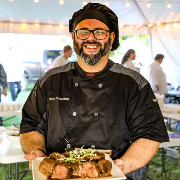 Chef Victor at Wine Alliance