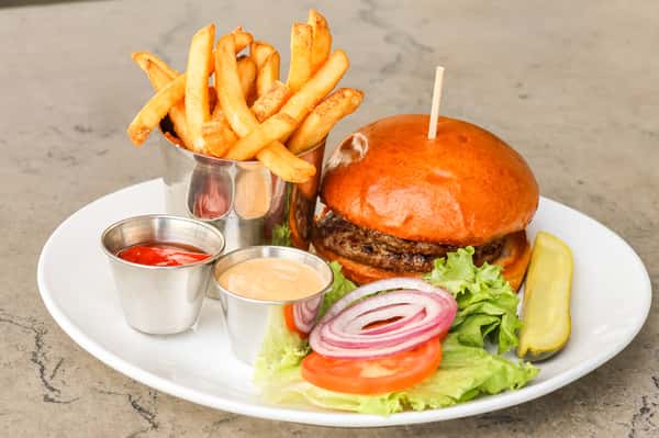 The Naked Farmer Burger