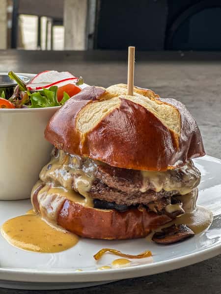 Beer Cheese Burger