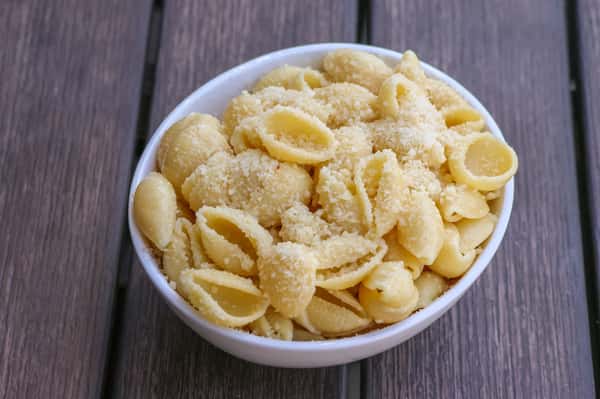 Kid's Parmesan Butter Shells