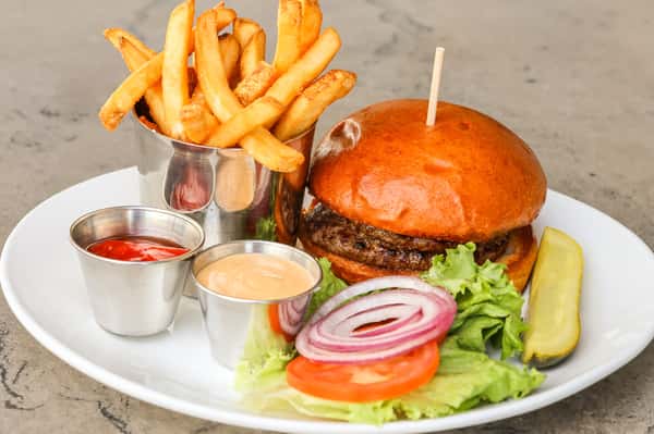 The Naked Farmer Burger