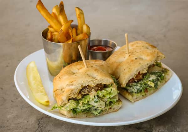 Crispy Chicken Caesar Sandwich
