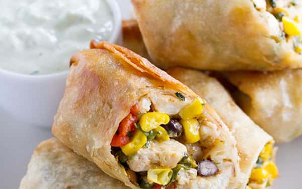 SANTA FE EGGS ROLLS