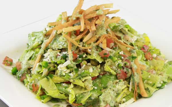 CHICKEN FAJITA SALAD Dinner J&J's Diner Diner in San Jacinto, CA