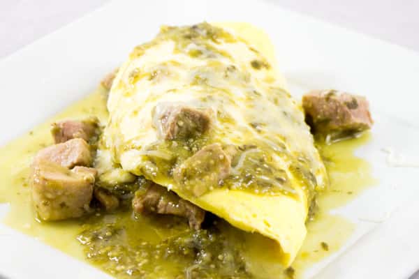 CHILE VERDE OMELETTE