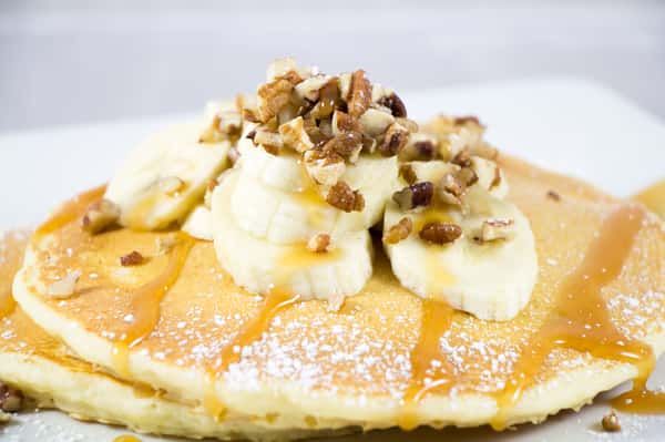 BANANA & WALNUT PANCAKES