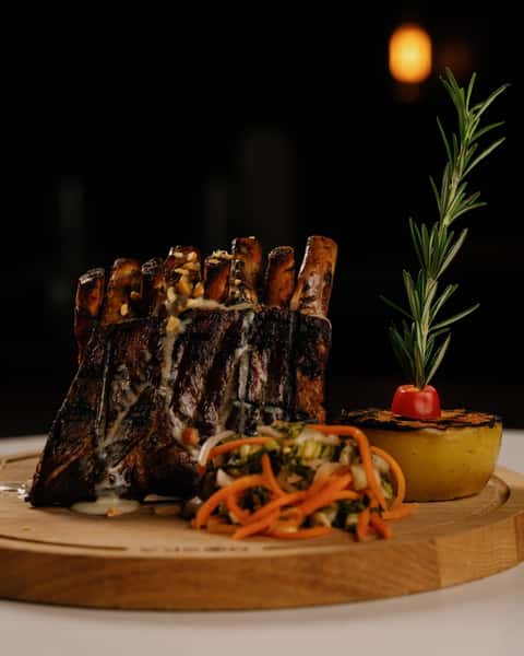 Rack of lamb