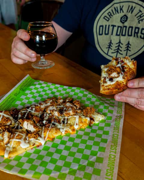 Chicken Bacon Ranch Flatbread
