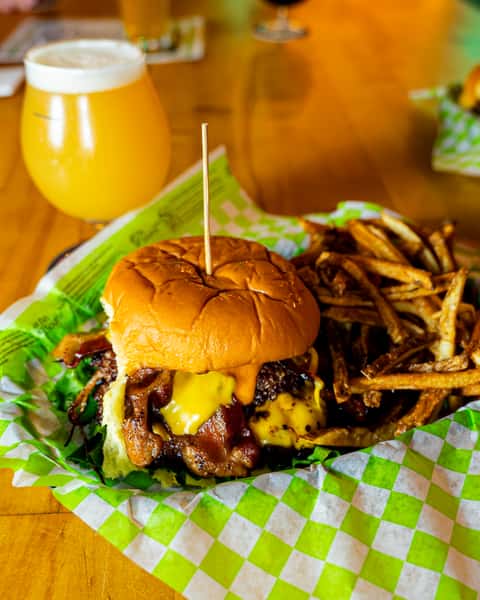 Bacon Cheese Smashburger