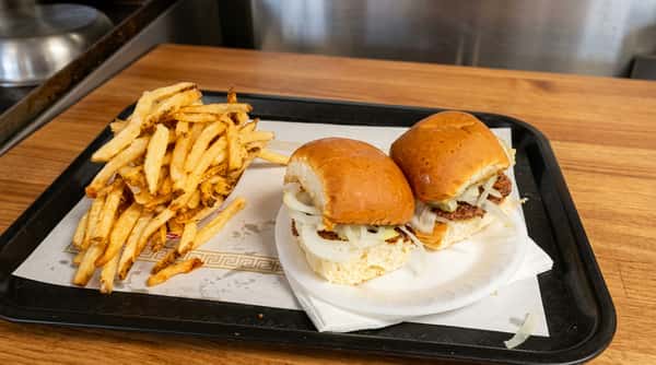 Sliders and Fries