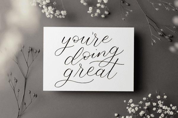 You’re Doing Great