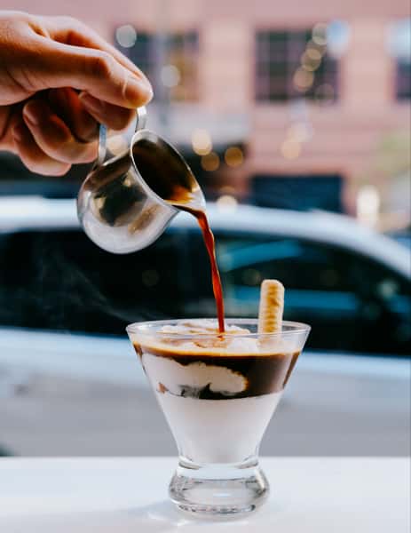 The Affogato at Café Crèmerie is where your coffee order meets your sweet tooth, with that irresistible hot-and-cold moment in every spoonful.
Perfect after lunch. Perfect for an afternoon treat. Perfect whenever you need an excuse for gelato. 💛
.
.
.
#CaféCrèmerie #RiverNorth #FultonMarket #TheSweetLife #WomanOwned