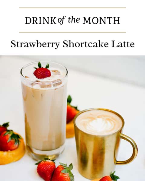 Strawberry Shortcake Latte