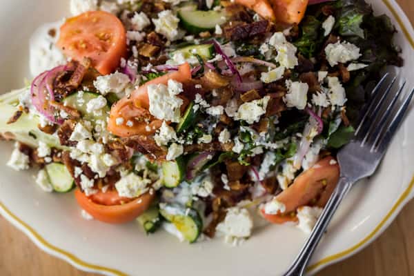 My big fat greek wedge salad